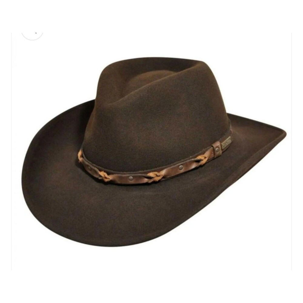 Wind River by Bailey Palisade Crushable Wool LiteFelt Western Hat Color BEAVER
